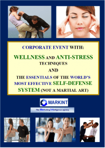 self-defense and wellness and anti-stress sessions in markint